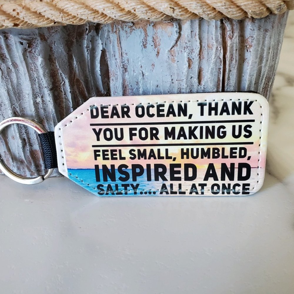 Dear Ocean Keychain